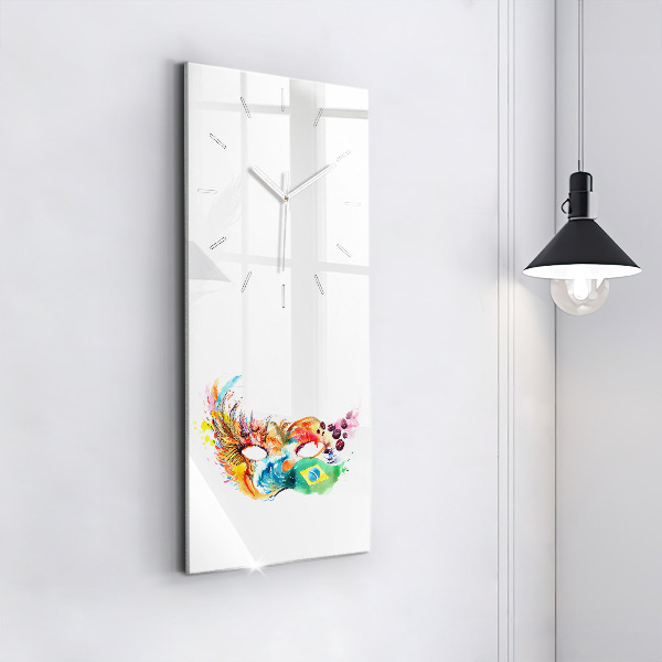 Orologio verticale Cultura - Bandiera brasiliana