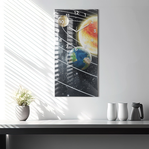 Orologio verticale Il sistema solare