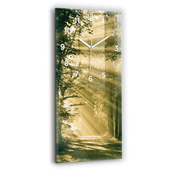Orologio verticale Foresta dei raggi del sole