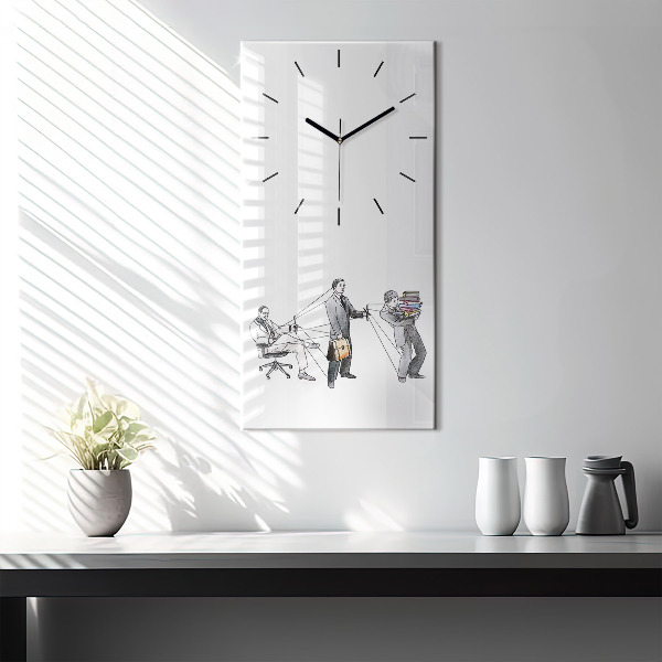 Orologio verticale Persone burattinaie