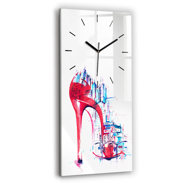 Orologio verticale Tacco rosso