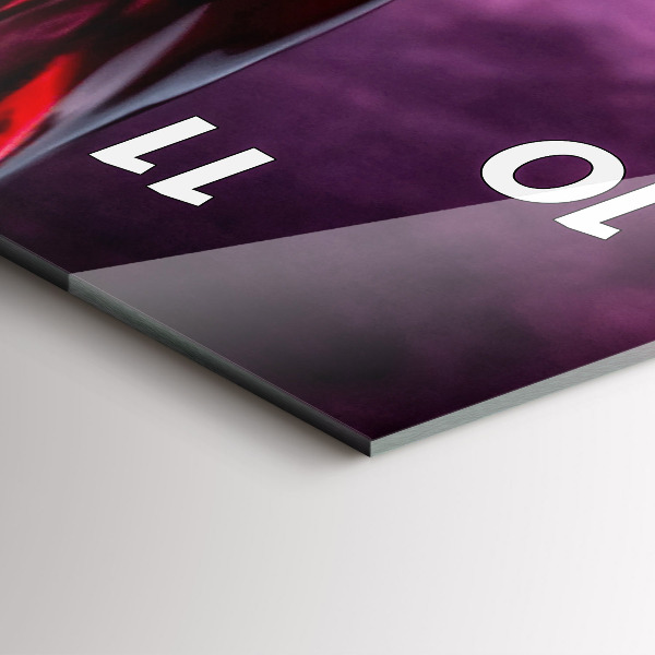 Orologio verticale Bicchiere da vino