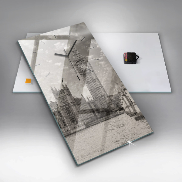 Orologio verticale Londra Inghilterra Big Ben