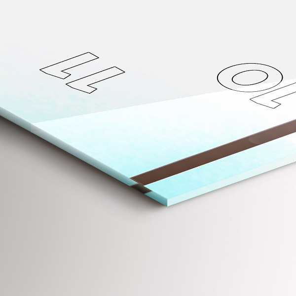 Orologio verticale Uomo all'aeroporto