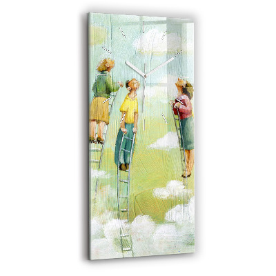 Orologio verticale Persone sulla scala