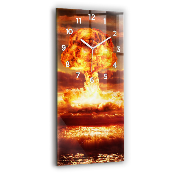 Orologio verticale Esplosione della bomba atomica