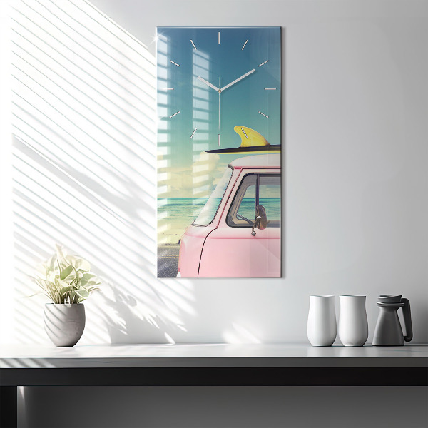 Orologio verticale Auto con tavola da surf