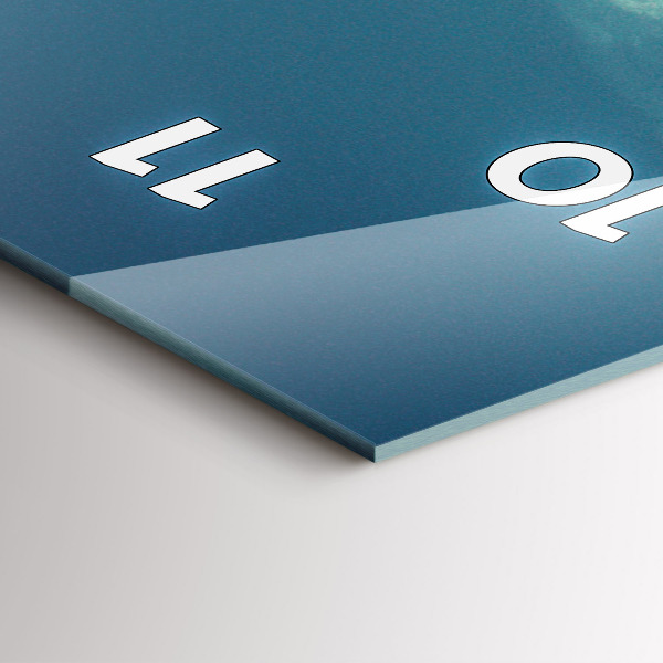 Orologio verticale Auto con tavola da surf