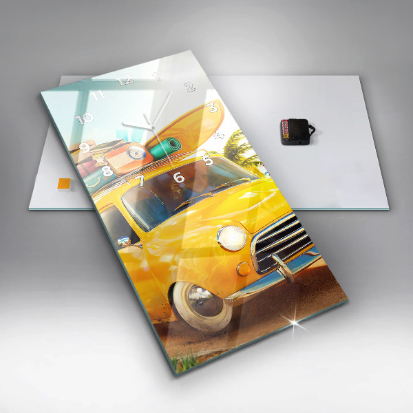 Orologio verticale Auto con tavola da surf