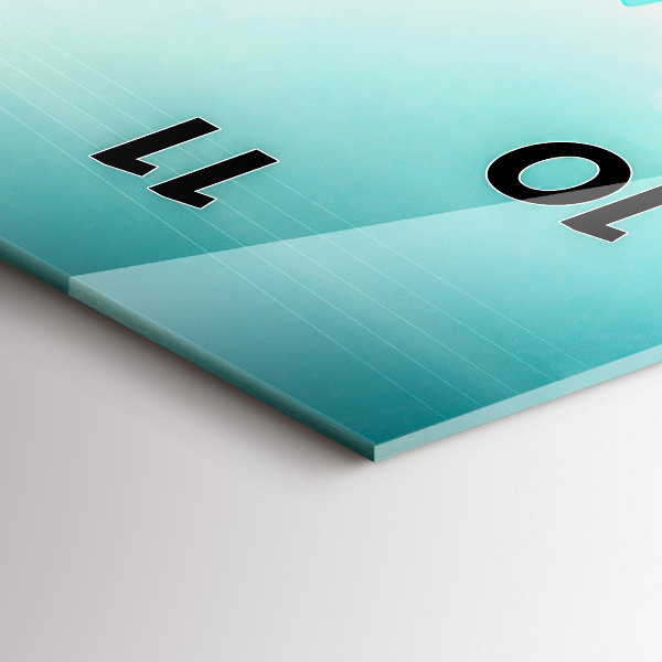 Orologio verticale Auto con tavola da surf