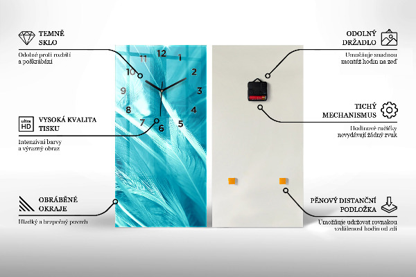 Orologio verticale Auto con tavola da surf