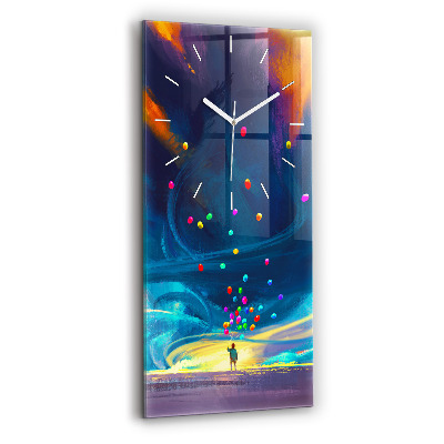 Orologio verticale Bambino e palloncini