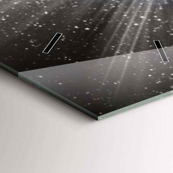 Orologio verticale Terra Luna Sole