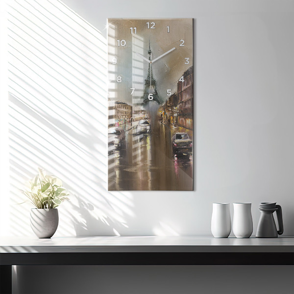 Orologio verticale Architettura della città di Parigi