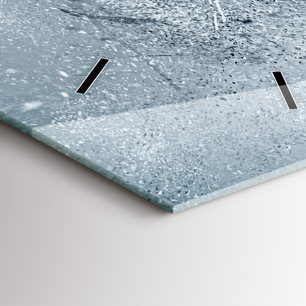 Orologio verticale Uomo che corre