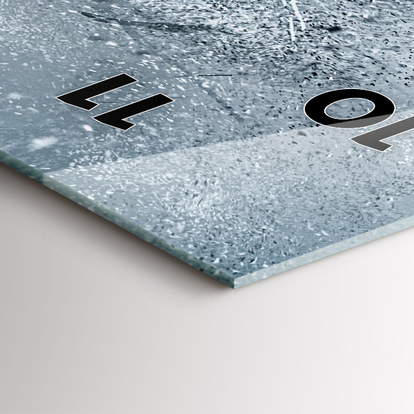 Orologio verticale Uomo che corre