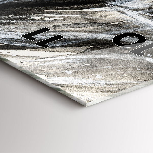 Orologio verticale Ritratto dipinto