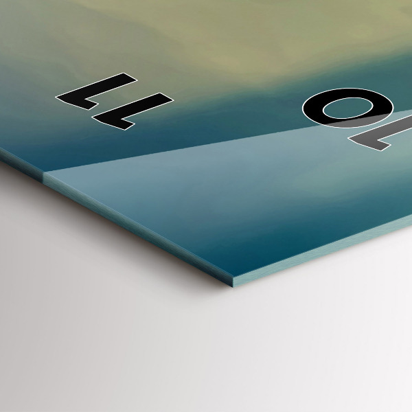 Orologio verticale Faro sull'acqua