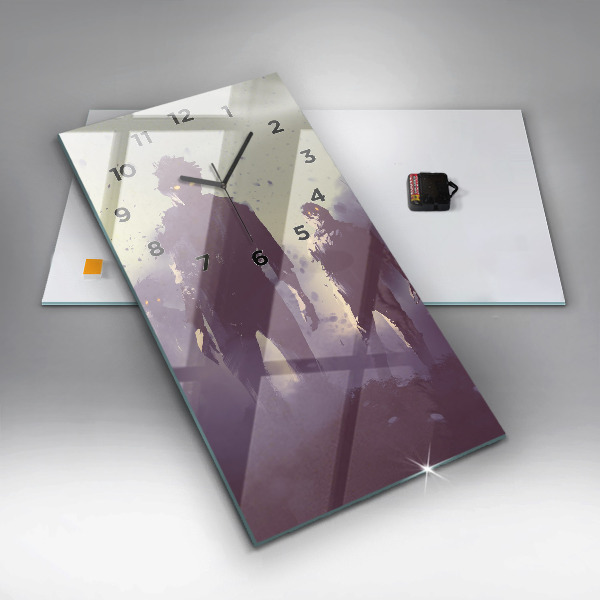 Orologio verticale Zombie di notte - Halloween