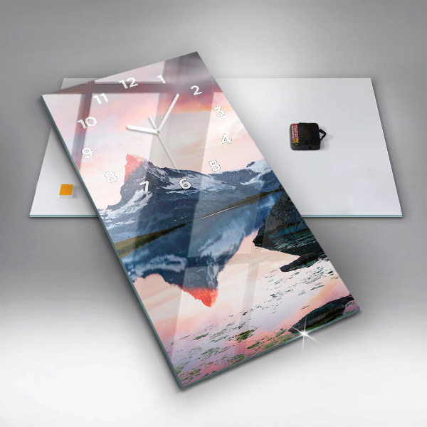Orologio verticale Stellisee lago Cervino