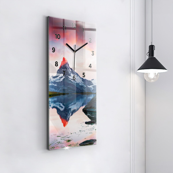 Orologio verticale Stellisee lago Cervino