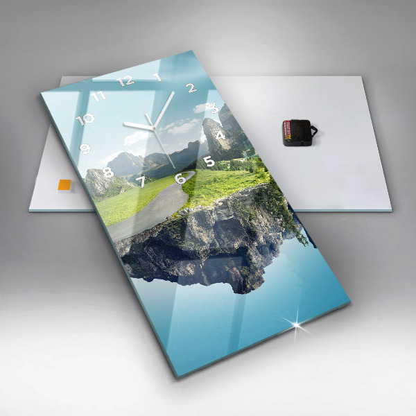 Orologio verticale Isola volante