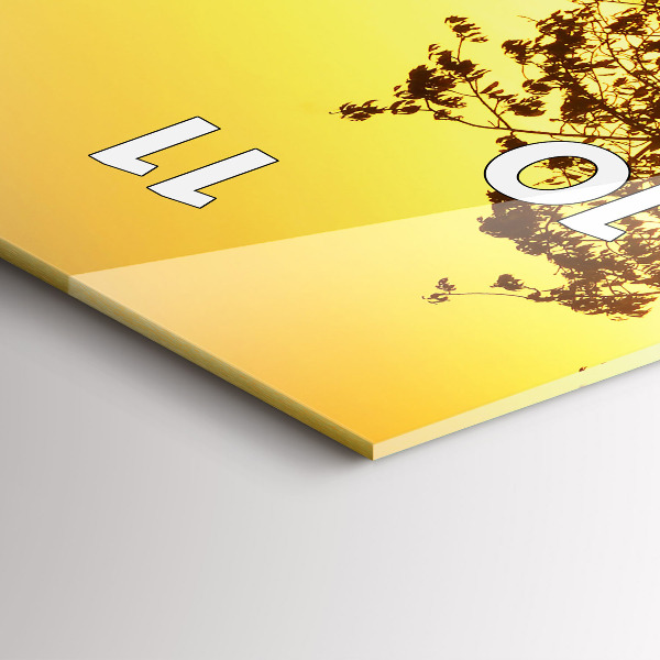 Orologio verticale Nebbia all'alba