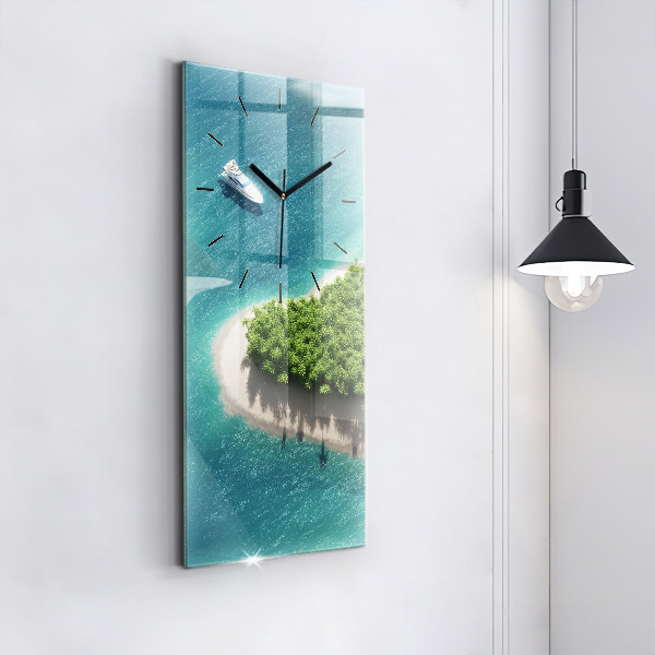 Orologio verticale Isola del cuore