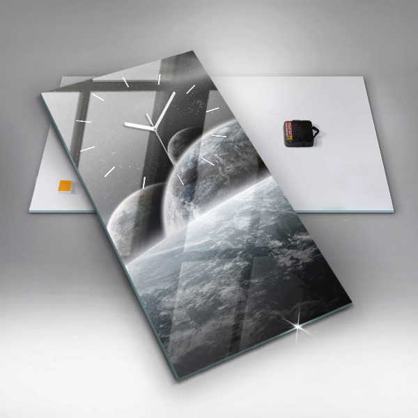 Orologio verticale Spazio e pianeti