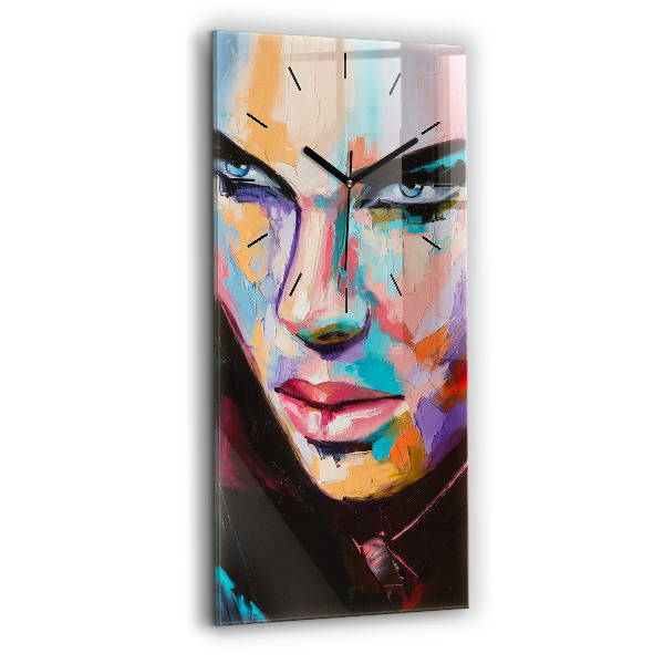 Orologio verticale Ritratto di una donna