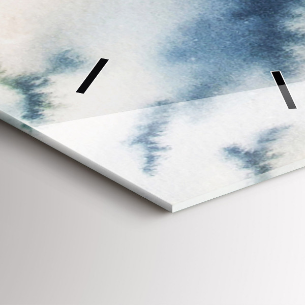 Orologio verticale Pescatore sul lago