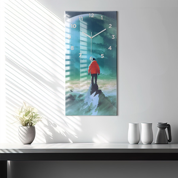 Orologio verticale L'uomo sulla luna