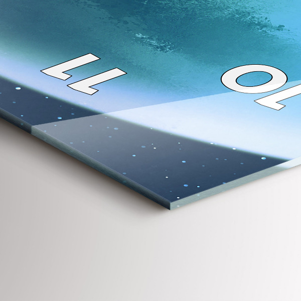 Orologio verticale L'uomo sulla luna