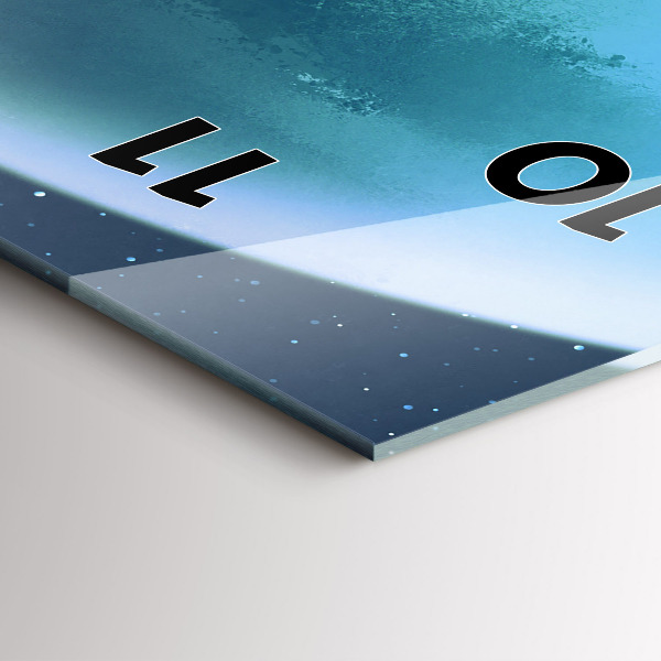 Orologio verticale L'uomo sulla luna