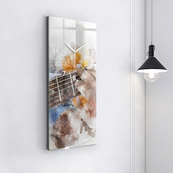 Orologio verticale Grafica per chitarra