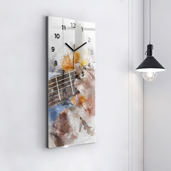 Orologio verticale Grafica per chitarra
