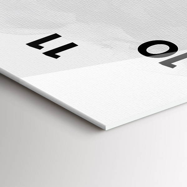 Orologio verticale Grafica per chitarra