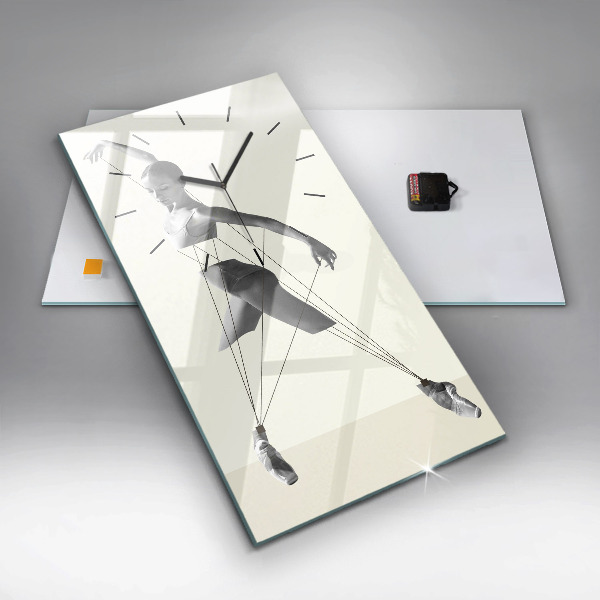 Orologio verticale Ballerina astratta