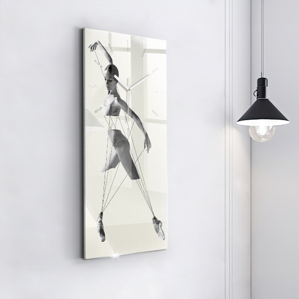 Orologio verticale Ballerina astratta