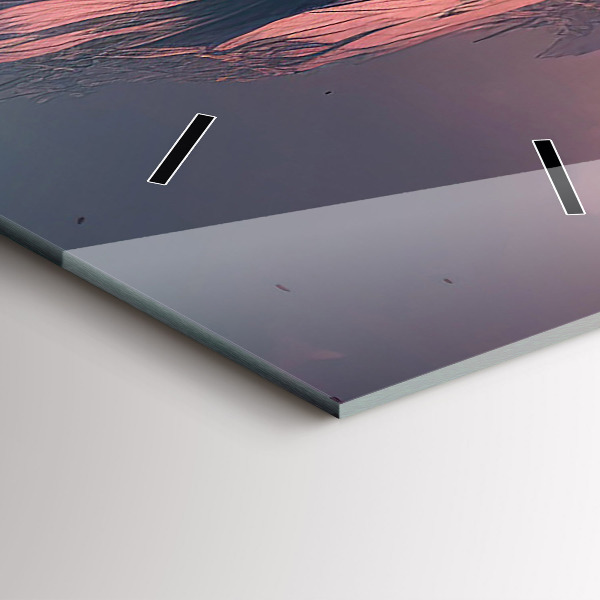 Orologio verticale Foresta e montagne magiche