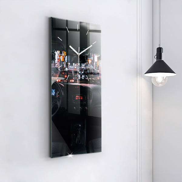 Orologio verticale in vetro Auto a Tokyo