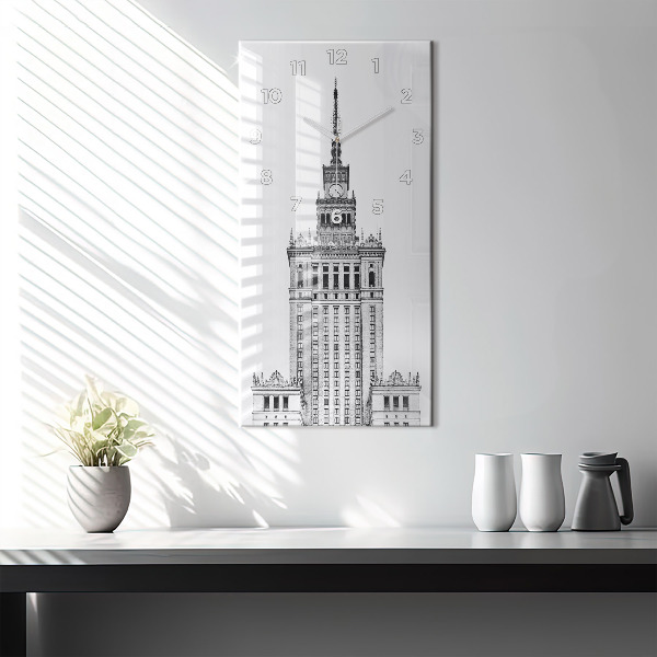 Orologio verticale Palazzo della Cultura e della Scienza