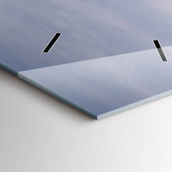 Orologio verticale in vetro Surfista di Barcellona