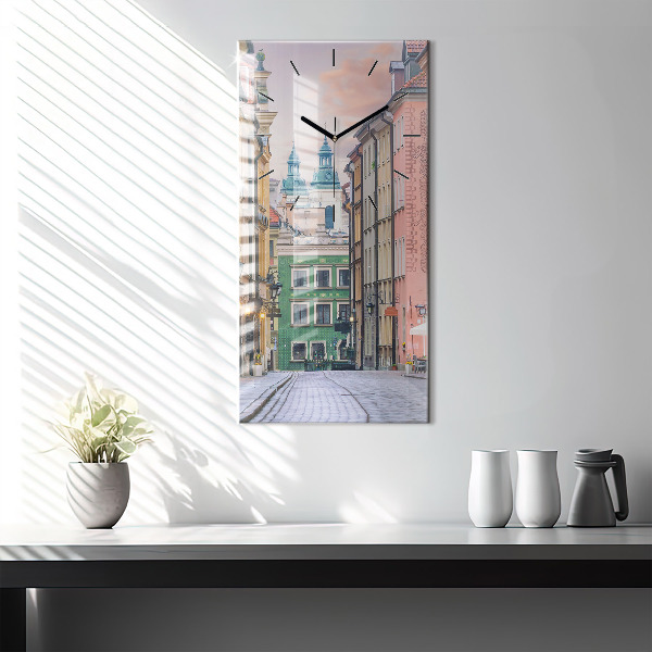 Orologio verticale Città Vecchia di Varsavia