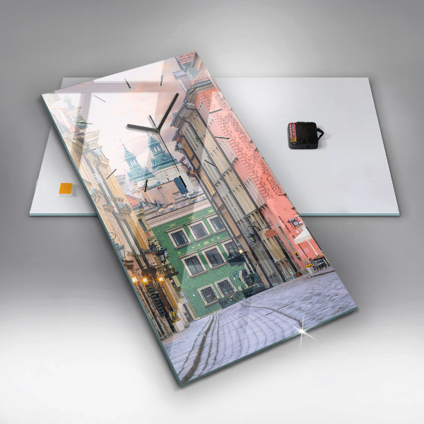 Orologio verticale Città Vecchia di Varsavia