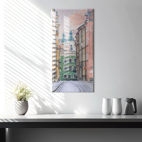 Orologio verticale Città Vecchia di Varsavia