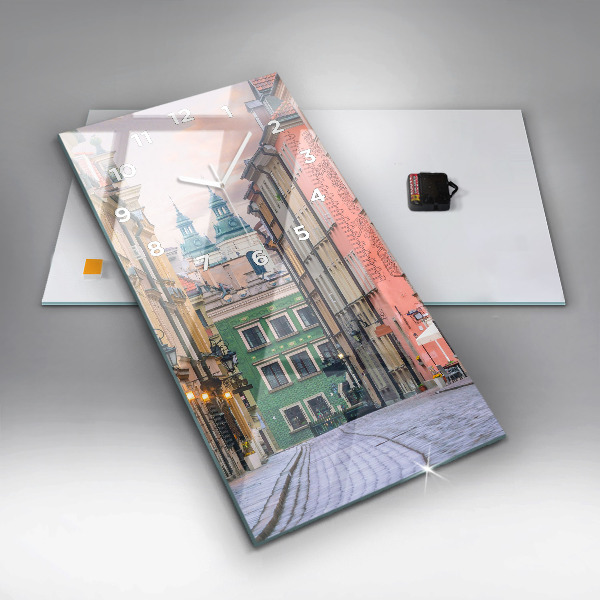 Orologio verticale Città Vecchia di Varsavia