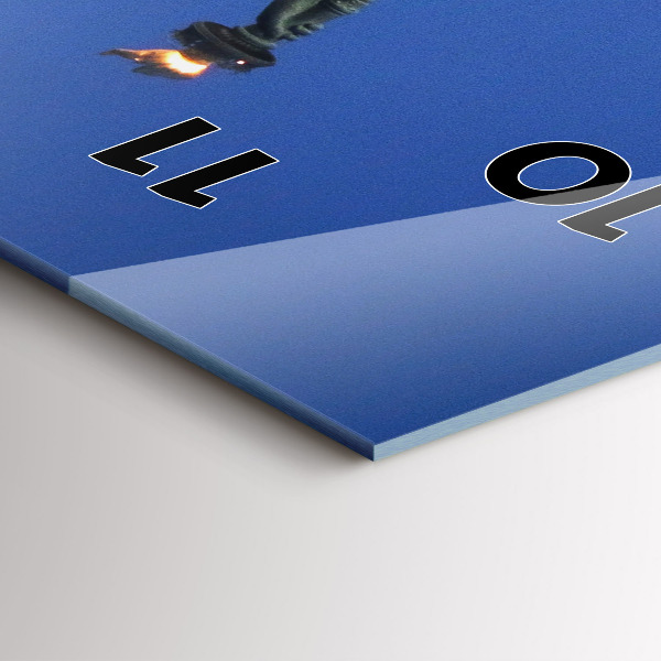 Orologio verticale in vetro Statua della Libertà New York