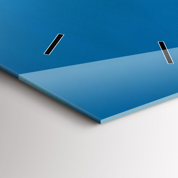 Orologio verticale in vetro Tower Bridge Londra di notte