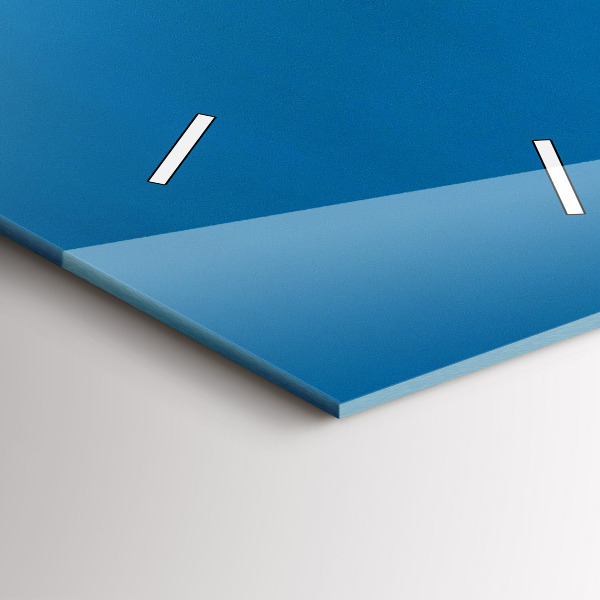 Orologio verticale in vetro Tower Bridge Londra di notte